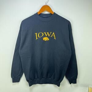 Vintage 90s Iowa Hawkeye Sweatshirt Large